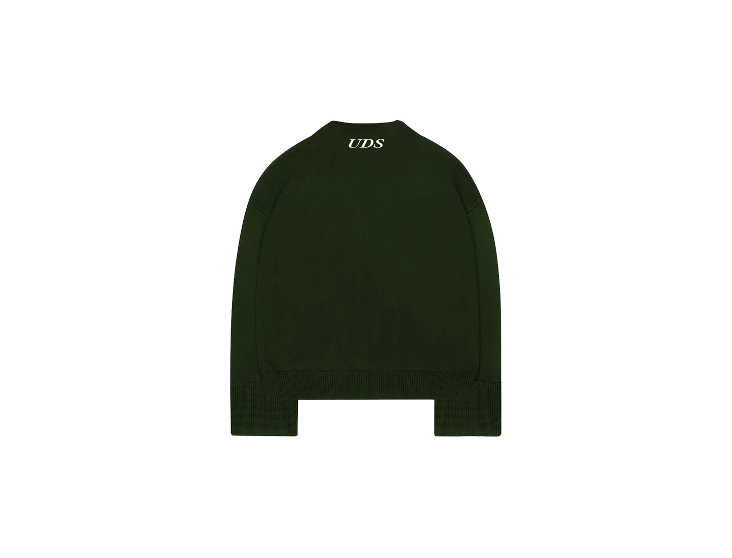 Undiscovered Olive Knit Crewneck